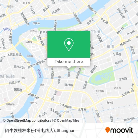 阿牛嫂桂林米粉(浦电路店) map
