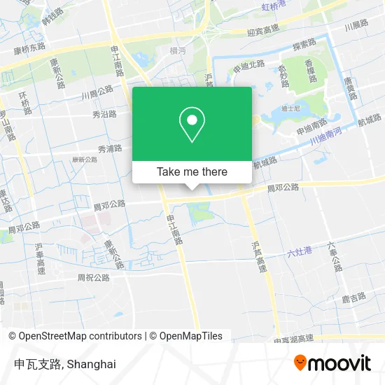 申瓦支路 map