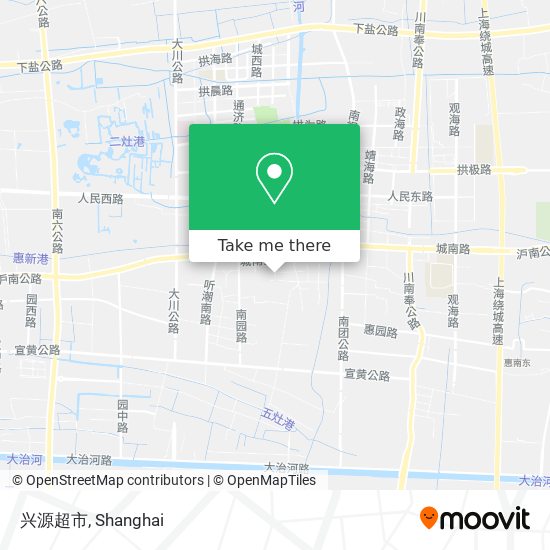 兴源超市 map