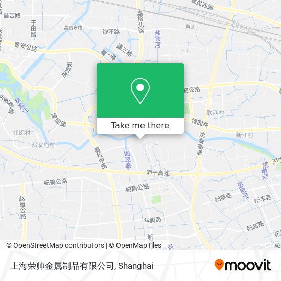 上海荣帅金属制品有限公司 map