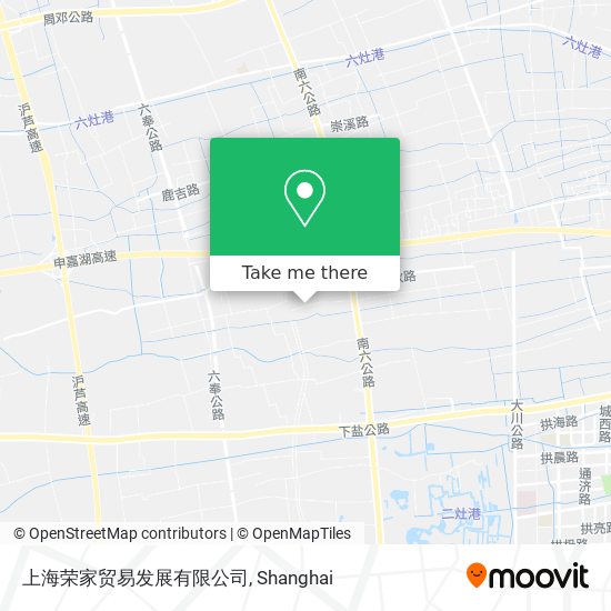 上海荣家贸易发展有限公司 map