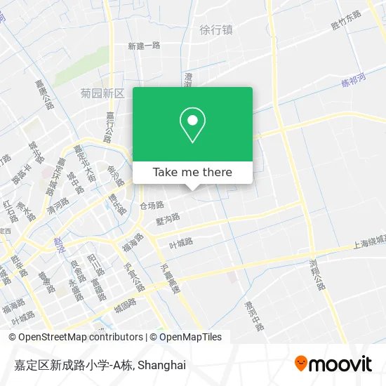 嘉定区新成路小学-A栋 map