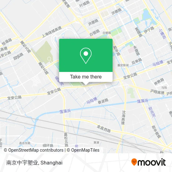 南京中宇塑业 map