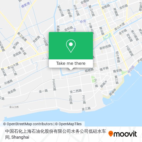 中国石化上海石油化股份有限公司水务公司低硅水车间 map