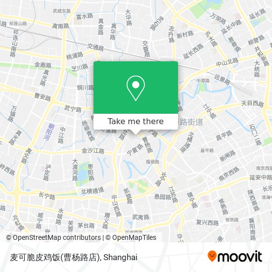 麦可脆皮鸡饭(曹杨路店) map