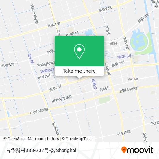古华新村383-207号楼 map