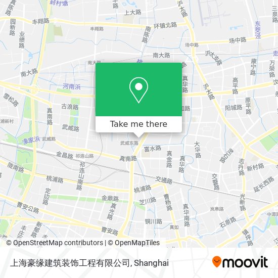 上海豪缘建筑装饰工程有限公司 map