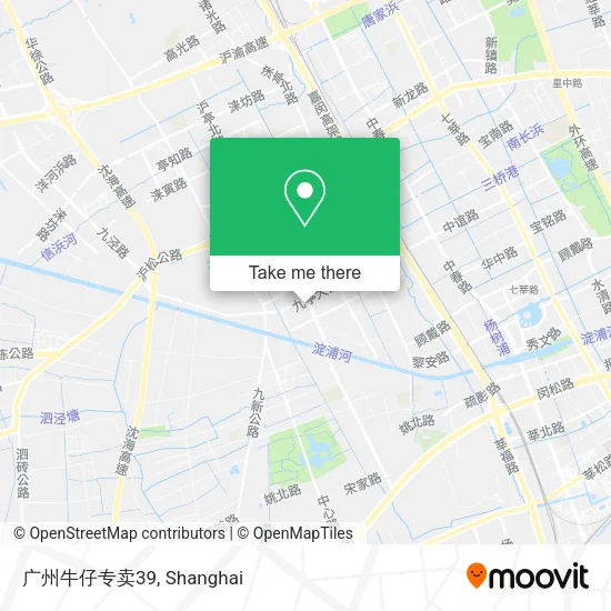 广州牛仔专卖39 map
