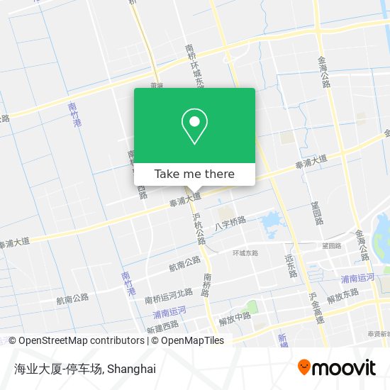 海业大厦-停车场 map