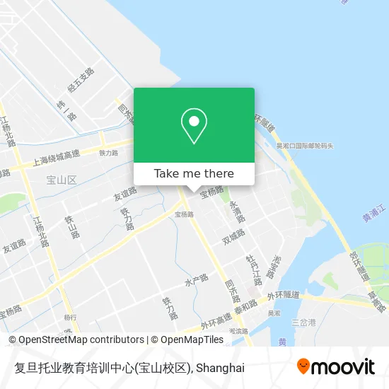 复旦托业教育培训中心(宝山校区) map