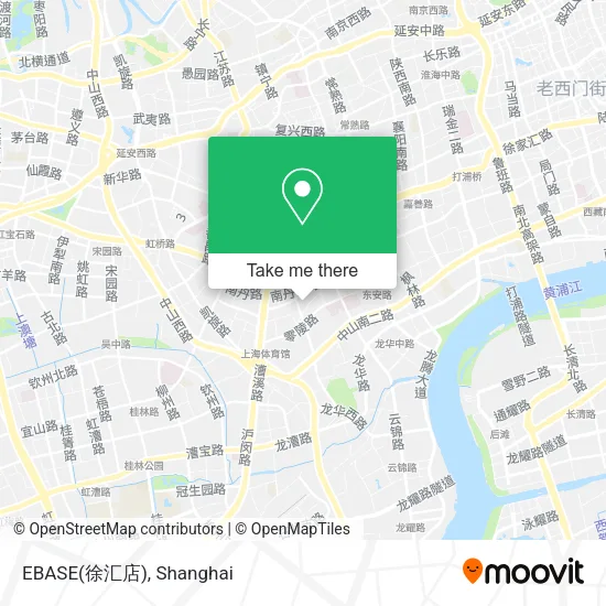 EBASE(徐汇店) map