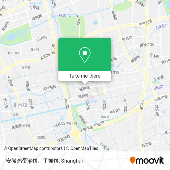 安徽鸡蛋灌饼、手抓饼 map
