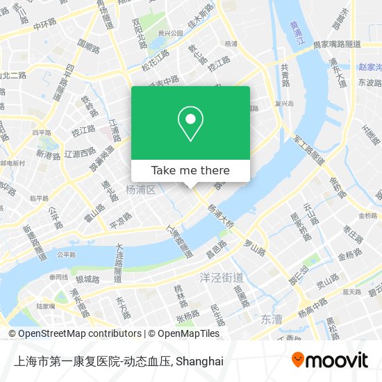 上海市第一康复医院-动态血压 map