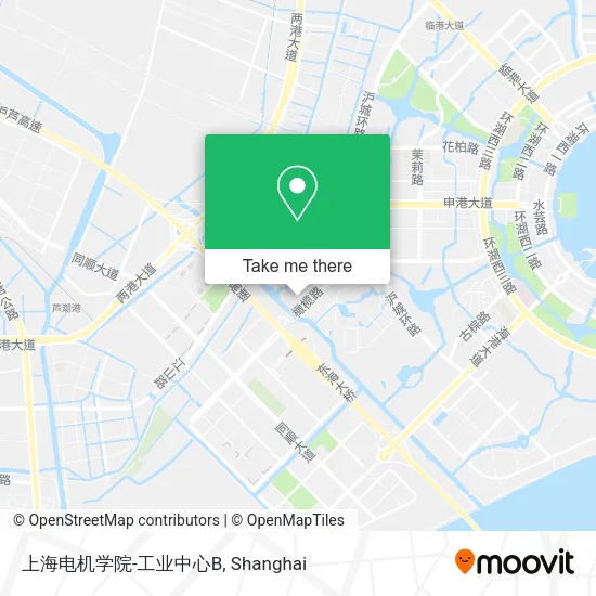 上海电机学院-工业中心B map