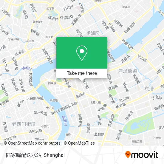 陆家嘴配送水站 map