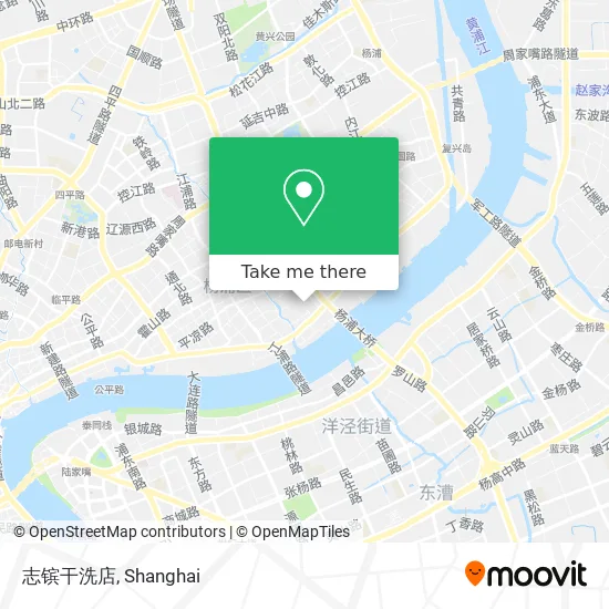 志镔干洗店 map