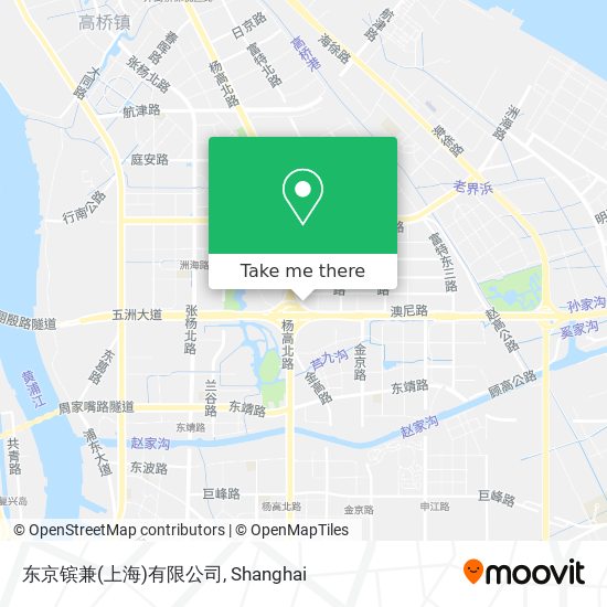 东京镔兼(上海)有限公司 map