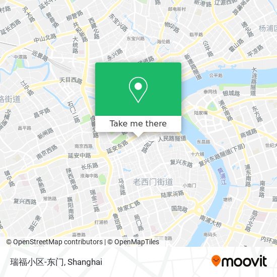 瑞福小区-东门 map