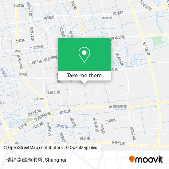 瑞福路姚渔港桥 map