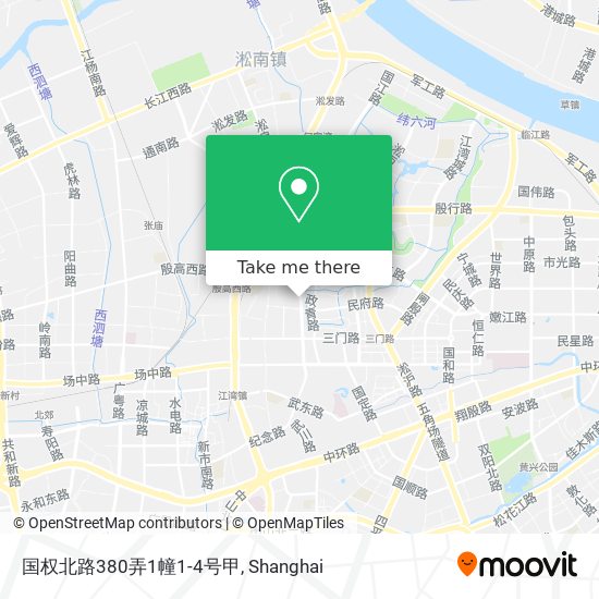 国权北路380弄1幢1-4号甲 map