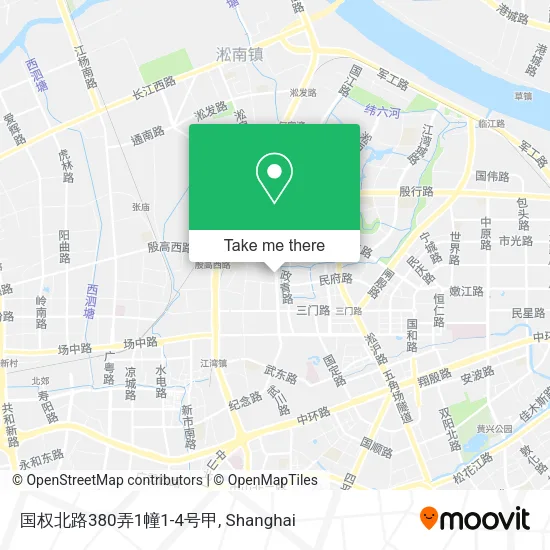 国权北路380弄1幢1-4号甲 map