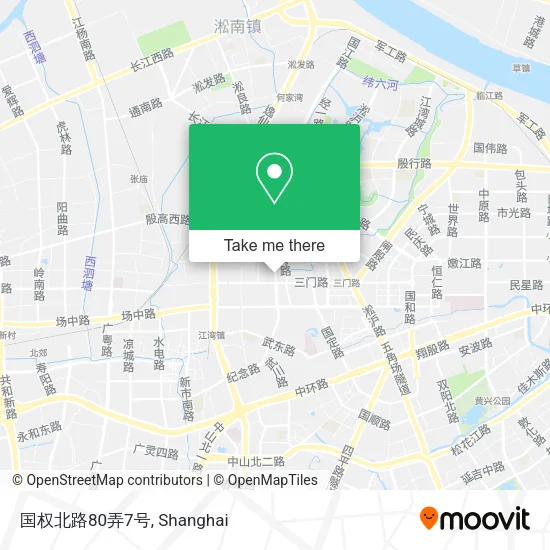 国权北路80弄7号 map