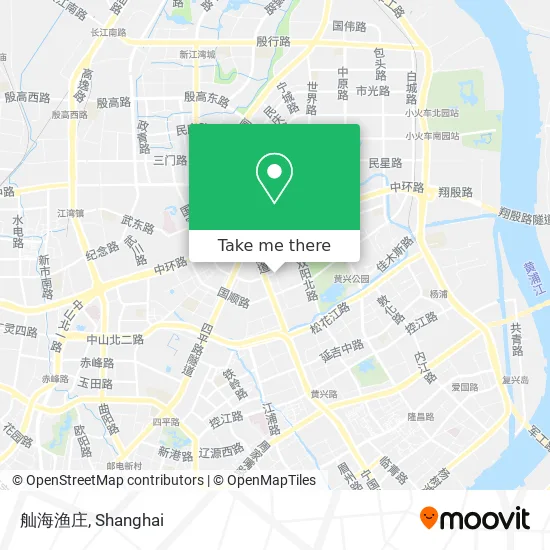 舢海渔庄 map