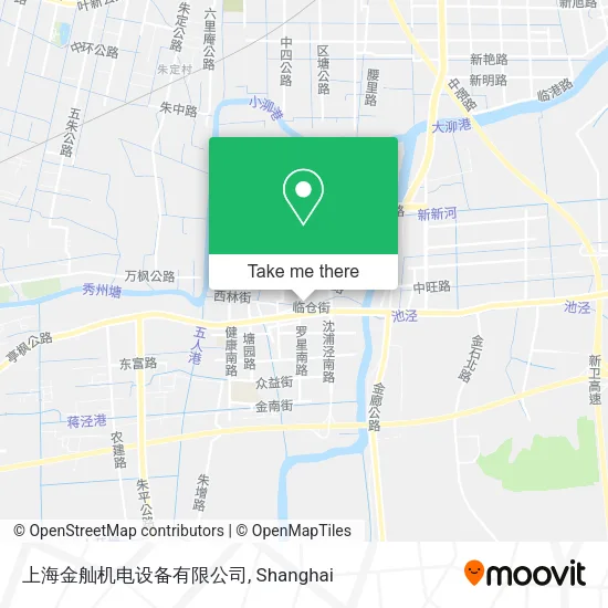 上海金舢机电设备有限公司 map