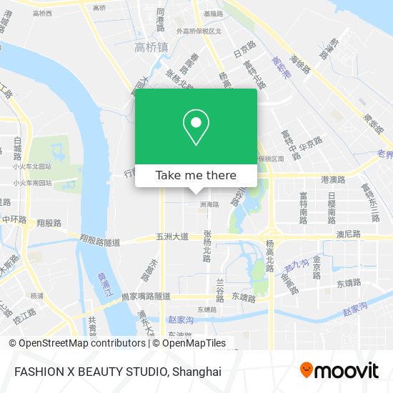 FASHION X BEAUTY STUDIO map