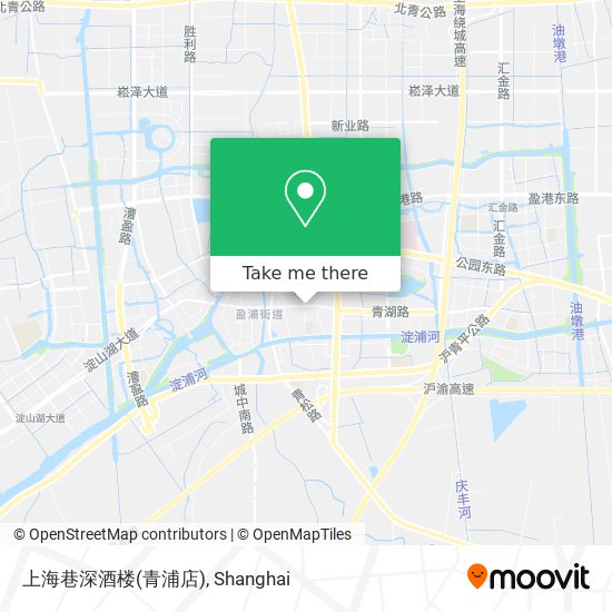 上海巷深酒楼(青浦店) map