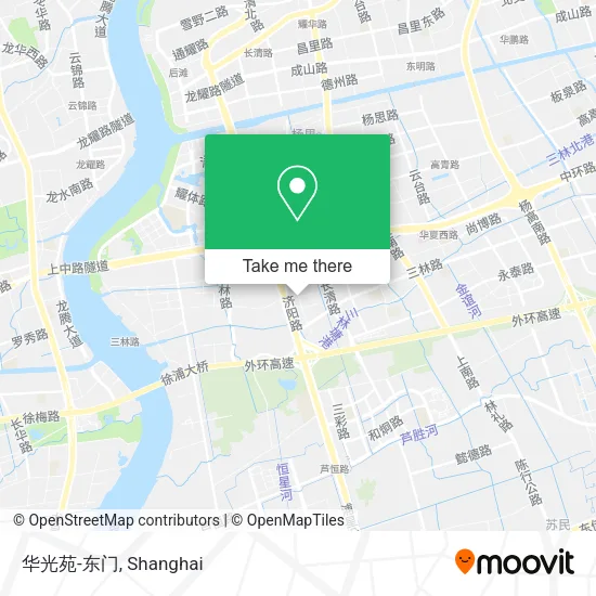 华光苑-东门 map
