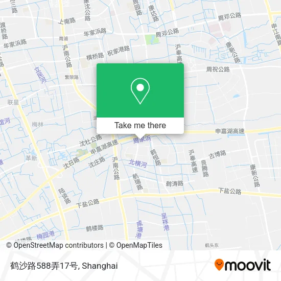 鹤沙路588弄17号 map