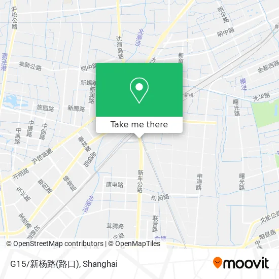 G15/新杨路(路口) map