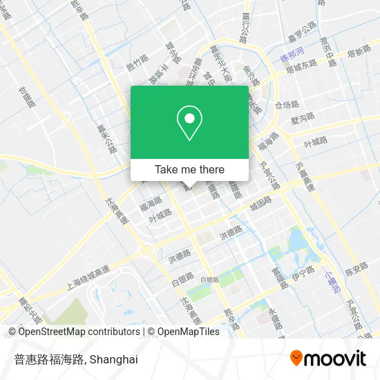 普惠路福海路 map