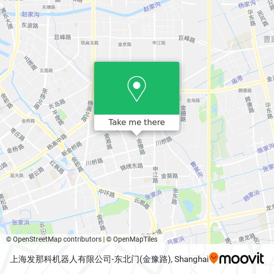 上海发那科机器人有限公司-东北门(金豫路) map