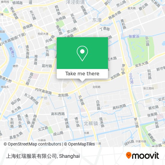 上海虹瑞服装有限公司 map