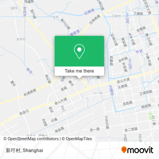 新圩村 map