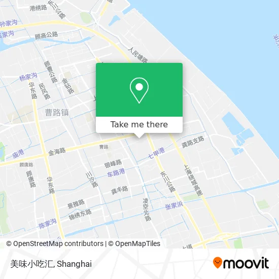 美味小吃汇 map
