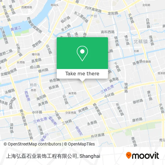上海弘磊石业装饰工程有限公司 map