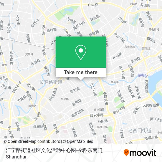 江宁路街道社区文化活动中心图书馆-东南门 map