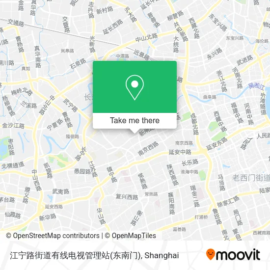 江宁路街道有线电视管理站(东南门) map