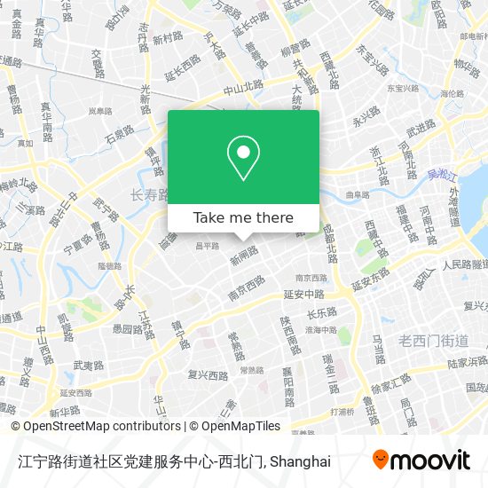 江宁路街道社区党建服务中心-西北门 map