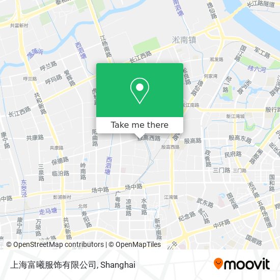 上海富曦服饰有限公司 map