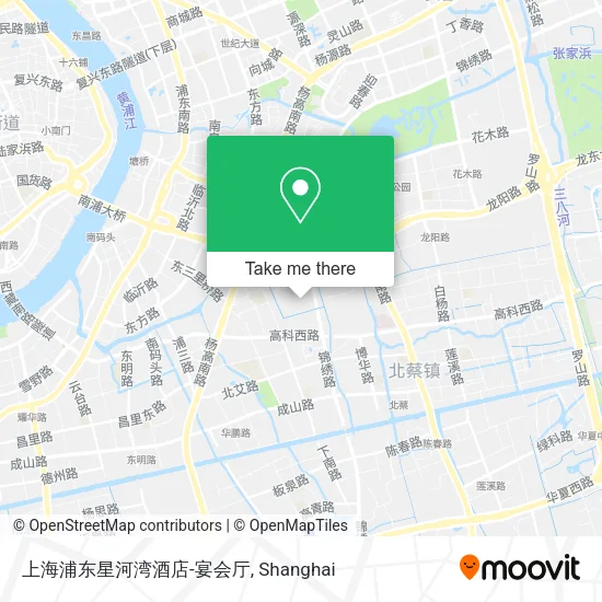 上海浦东星河湾酒店-宴会厅 map