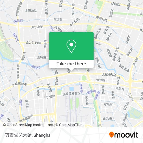 万青堂艺术馆 map