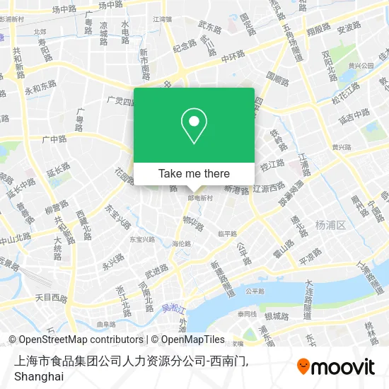 上海市食品集团公司人力资源分公司-西南门 map