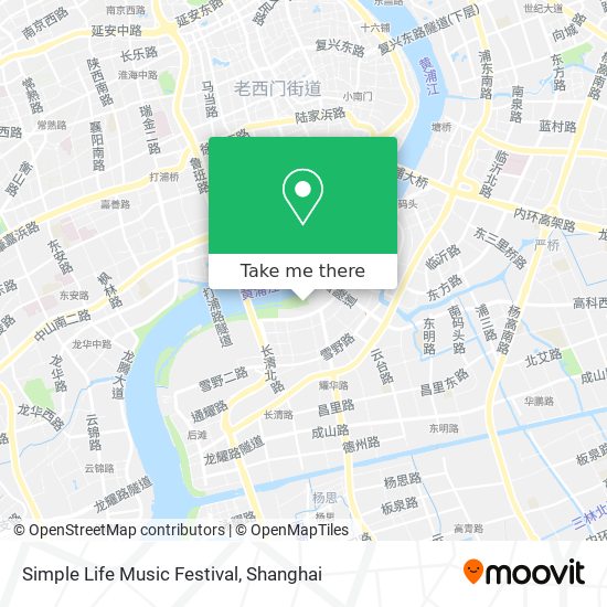 Simple Life Music Festival map