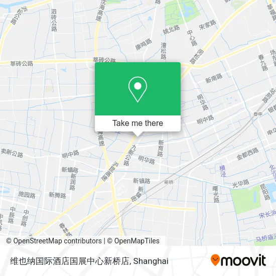 维也纳国际酒店国展中心新桥店 map