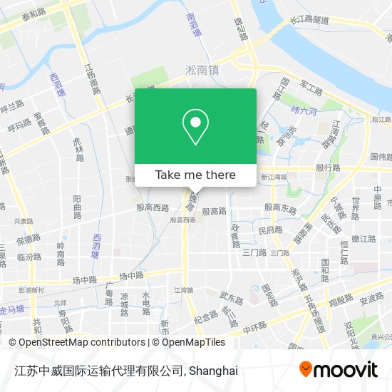 江苏中威国际运输代理有限公司 map