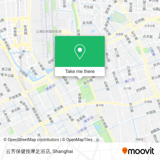 云芳保健按摩足浴店 map